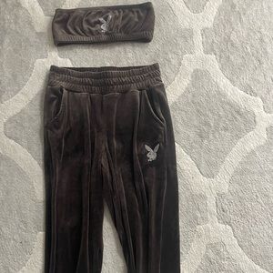Playboy Velour Sweatpant